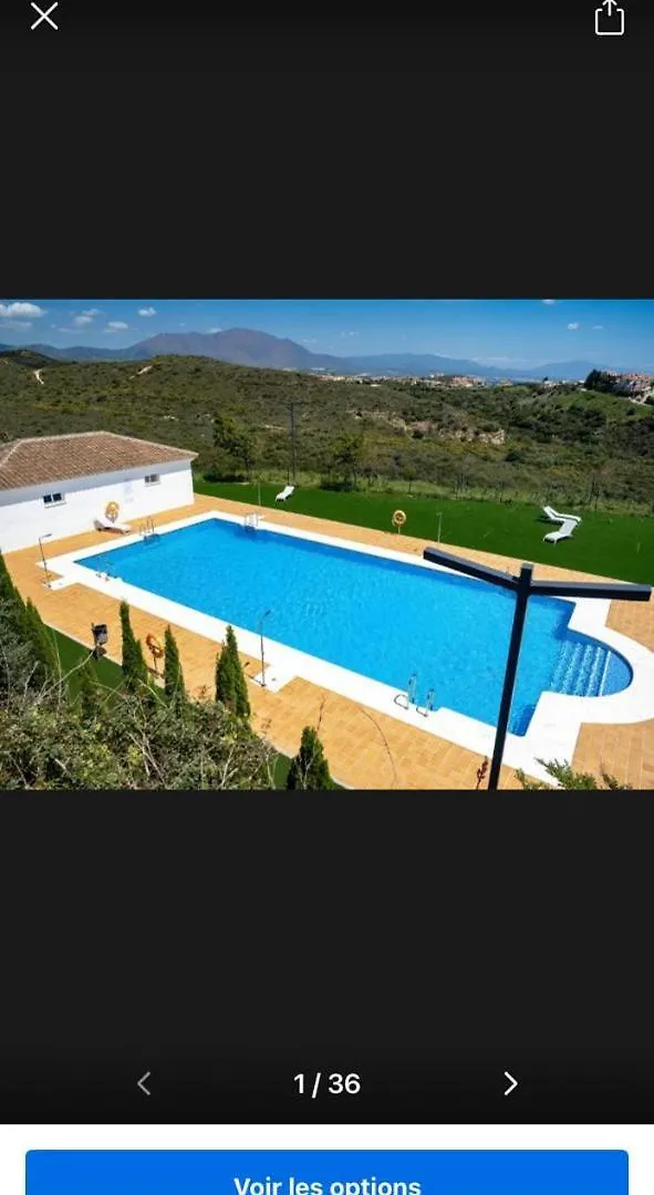 Charming 3 Bedrooms With A Sea View Manilva Apartment